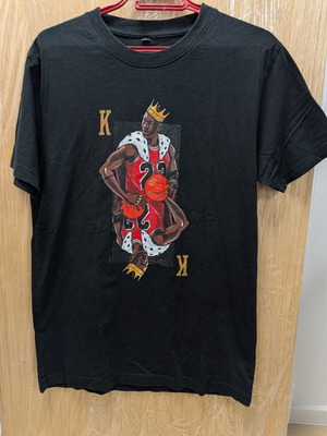 Mister Tee Michael Jordan T-shirt size M like new, black