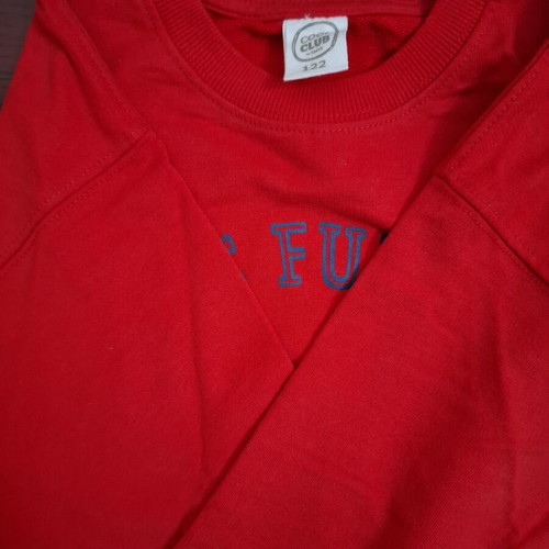 Cool Club Red Kids Sweatshirt Size 122 Like New