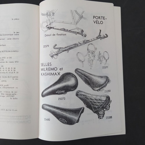 Vintage Bertin Bicycle Accessories Catalog 1979, like new