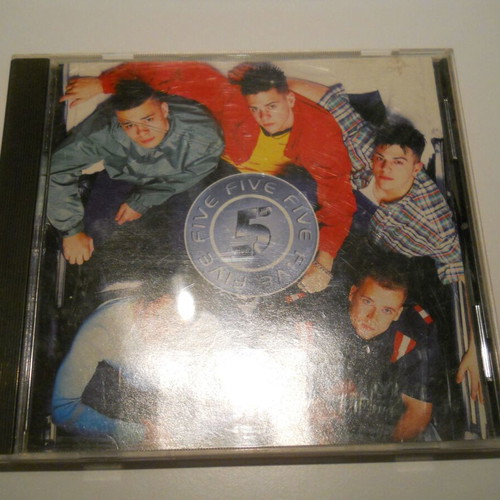 Five CD album used, pop rap and europop