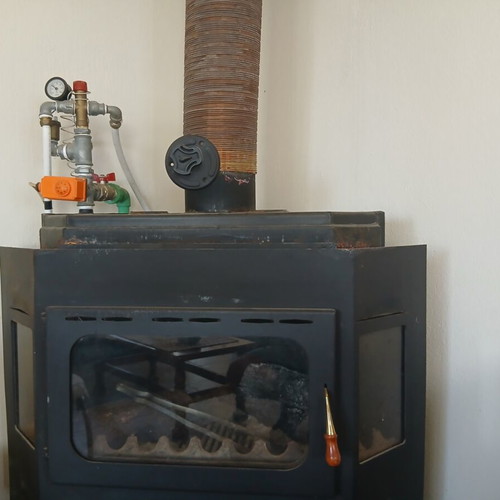 Water Boiler Fireplace like new