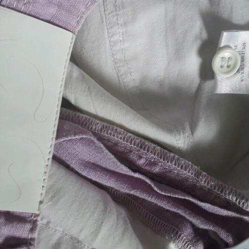 Linen capri pants Escada sport used, purple, size M