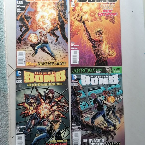Human Bomb comic complete mini series like new