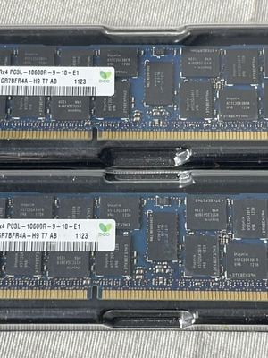 Hynix 2x 8GB DDR3L ECC Registered RAM used, total 16GB PC3L-10600R