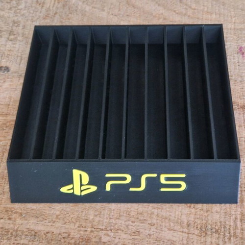 Кутия за игри PlayStation 5 нова с 10 отделения и персонализирано лого