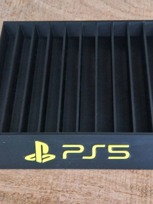 Кутия за игри PlayStation 5 нова с 10 отделения и персонализирано лого