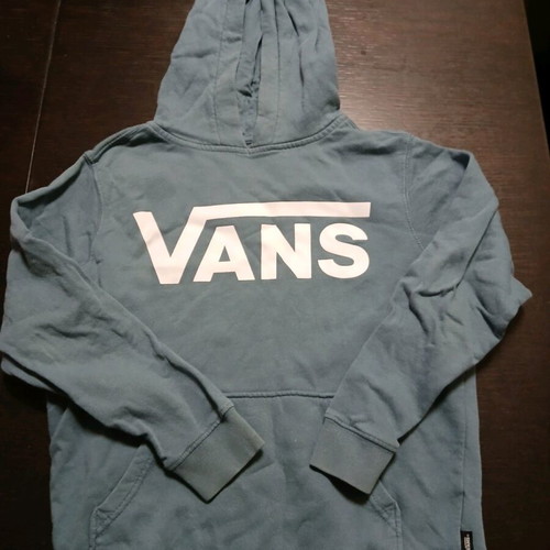 Vans Kids Hoodie Small turquoise like new unisex