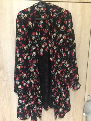 Zara dress with floral pattern