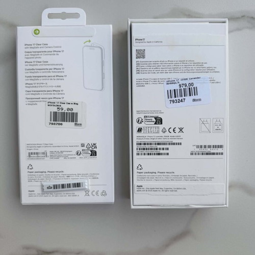 Apple iPhone 17 256GB lilac, new, unopened