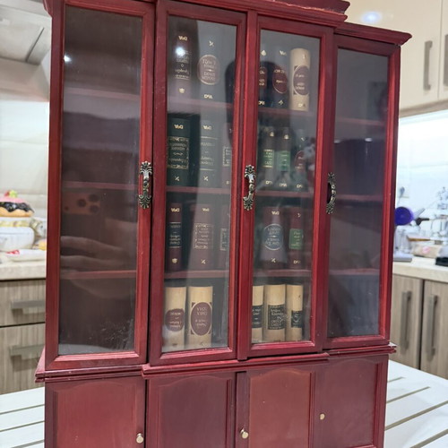 Deagostini small bookcase with books used