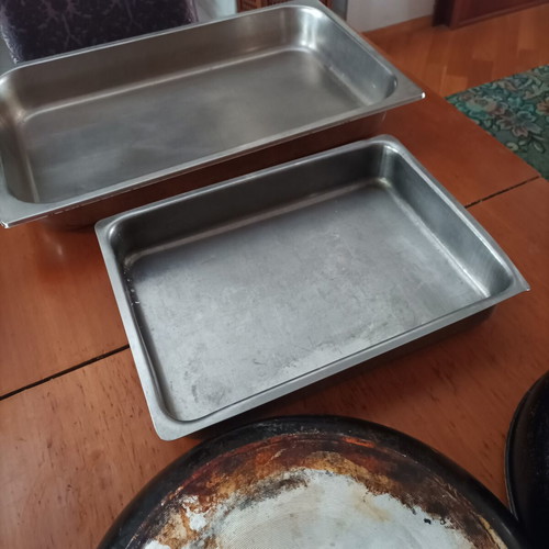 Μαγειρικά σκεύη κουζίνας μεταχειρισμένα, 8 τμχ, επαγγελματικά