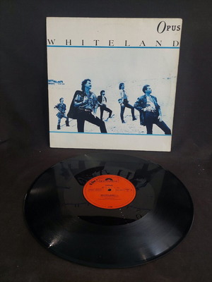 Opus Whiteland vinyl used, electronic music
