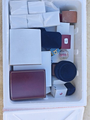 Jewelry boxes and cases, variety