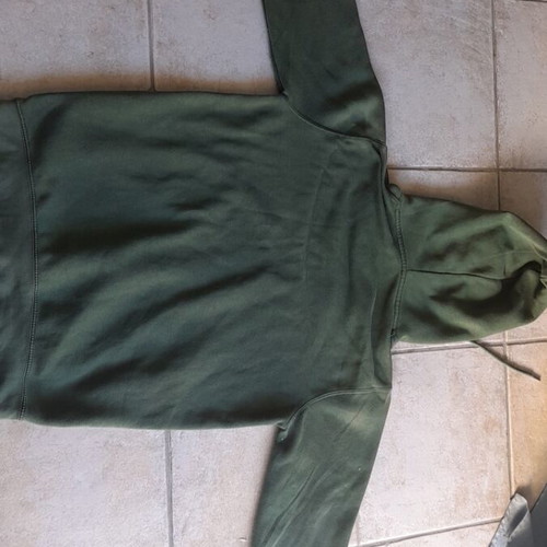 Abysse green hoodie used, size M
