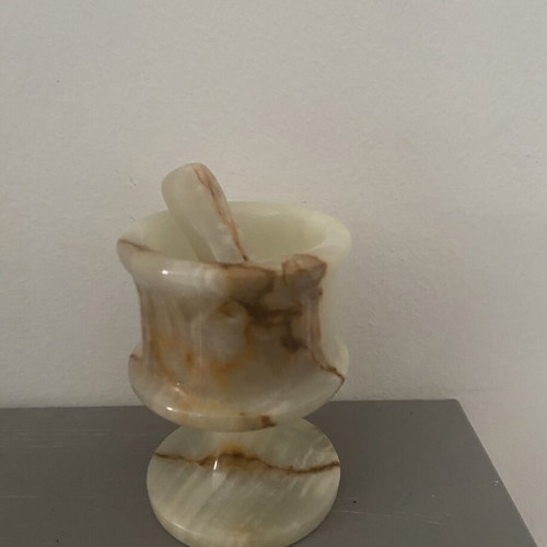 Marble mortar 10cm new