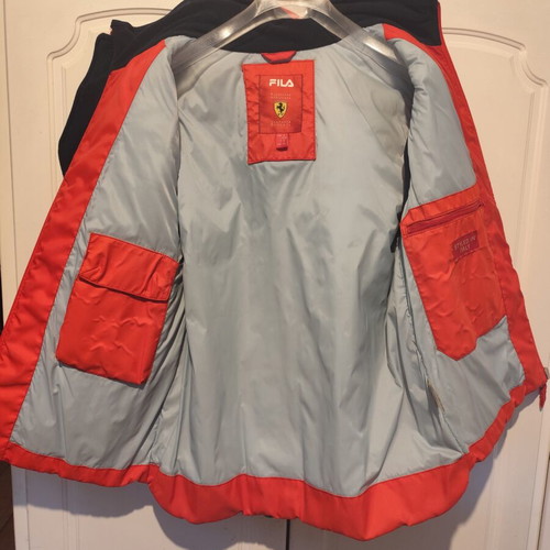 Ferrari vest 2002-2004, like new, size S, red, Fila