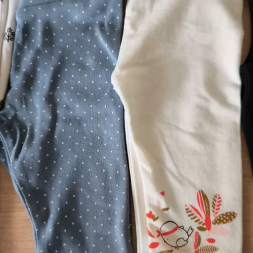 Baby leggings pack of 8 size 6 months 68 cm like new