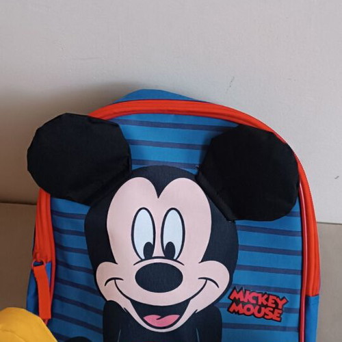 Mickey Mouse toddler bag used with 3D ears and feet