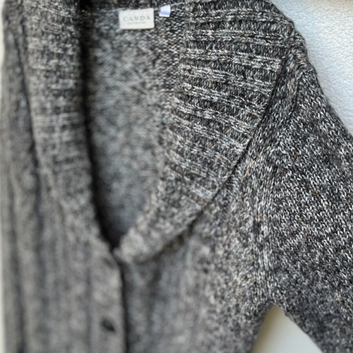 C&A knitted cardigan gray XL