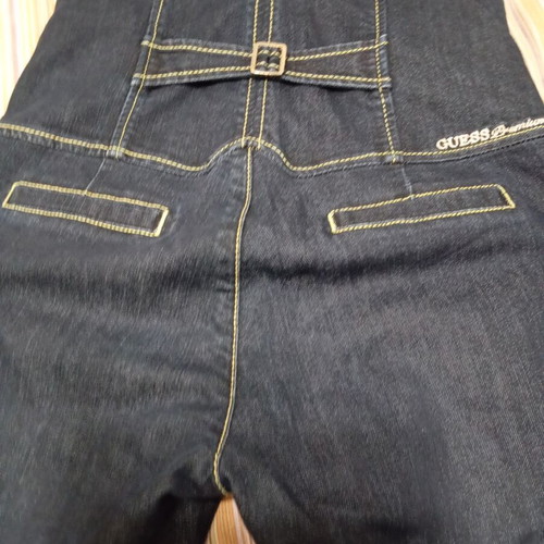 Guess women's salopette navy blue like new, size S