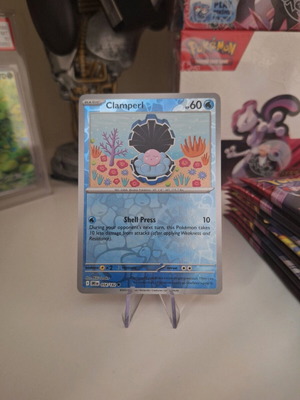 Clamperl Reverse Holo Destined Rivals 054/182 mint