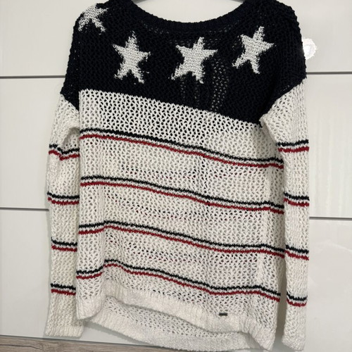 Hollister American Flag Pullover like new, perfect for summer nights
