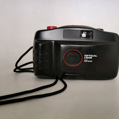 Retro film camera like new 35 mm optical lens