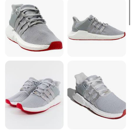Adidas EQT Support 93/17 shoes like new, gray, size 43