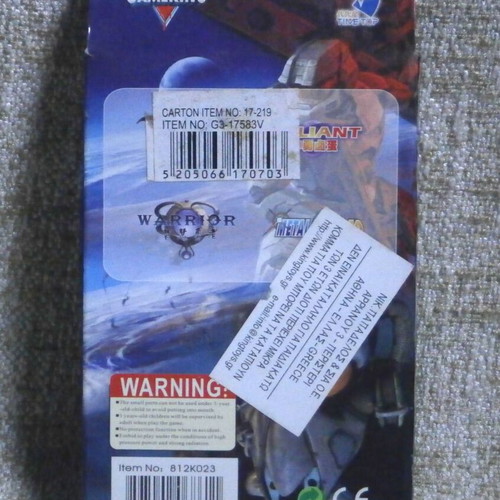GameKing 4-in-1 cartridge with Clever Hawk Warrior Valiant Metal DeforN action games