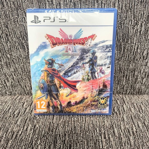 Dragon Quest 1 & 2 PS5 game new, factory sealed