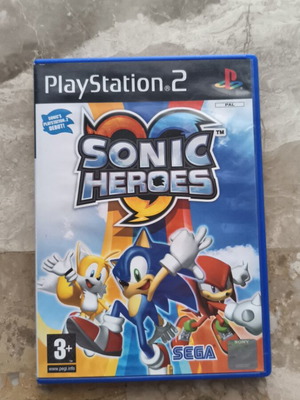 Sonic Heroes PS2 used, fully functional