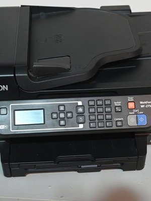 Epson WorkForce WF-2750 multifunction printer Wi-Fi with 5 inks like new