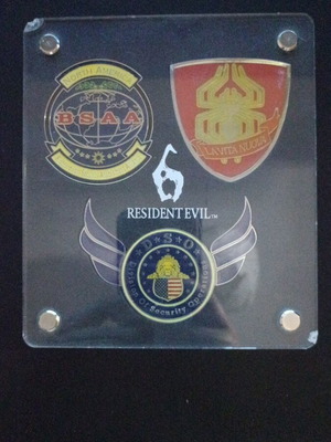Resident Evil 6 Forces Rare Limited Edition Medals used