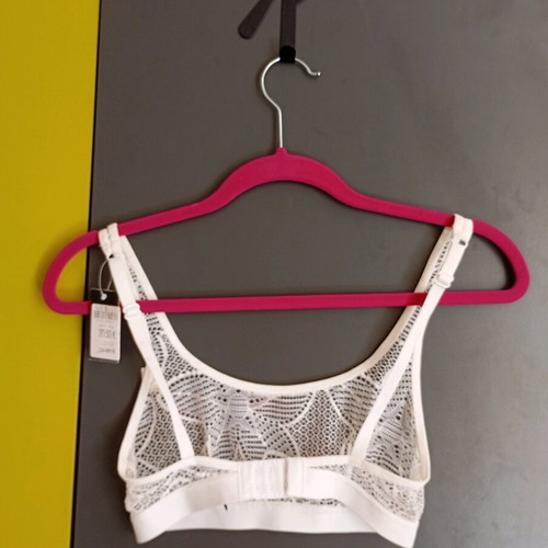Etam women's bra size S new, white