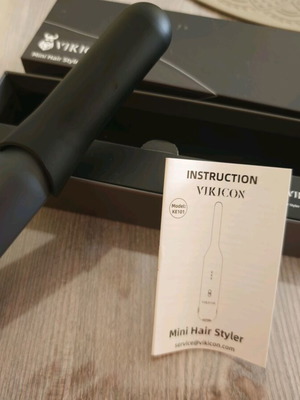 VIKICON KE101 μίνι ισιωτική μαλλιών και γενειάδας σε μαύρο