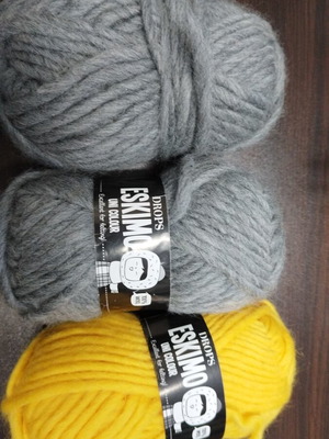 Drops Eskimo wool yarn set, 100% wool