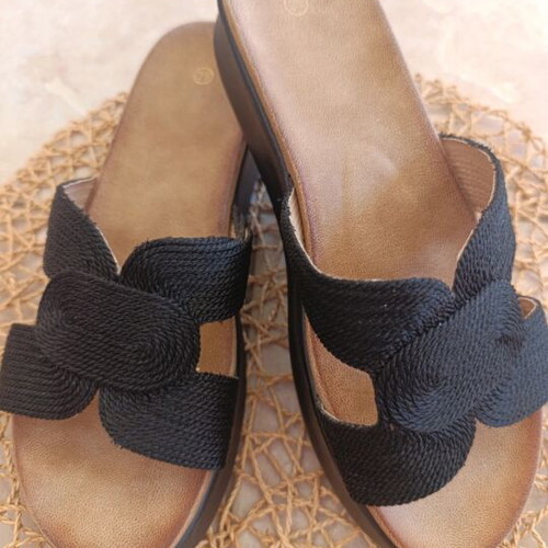 A.L.E. women's platform sandals like new, black, size 39
