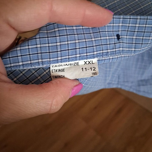 Benetton Kids Dress Shirt Like New For 11-12 Years