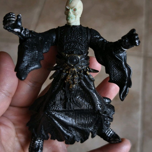 Chap Mei Orcus Evil Scull Emperor Wizard figure used, collectible, 10 cm tall