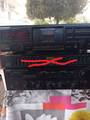 Stereo cassette amplifier used, functional