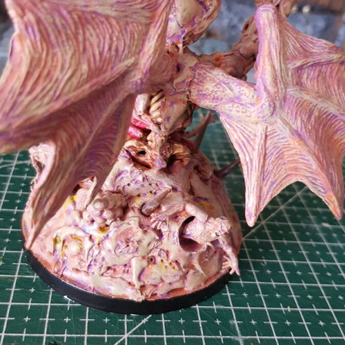 Custom demon miniature for Dungeon and Dragons like new