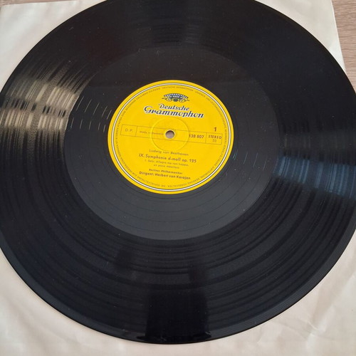 Beethoven 8th & 9th Symphony 2 LP box set used, Deutsche Grammophon