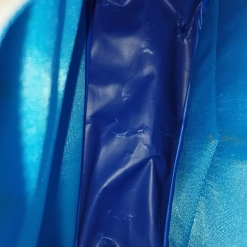 Preschool backpack, blue with Paw Power design