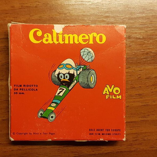 Super 8 cartoon Calimero "The Daddy's Day" used