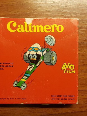 Super 8 cartoon Calimero "The Daddy's Day" used