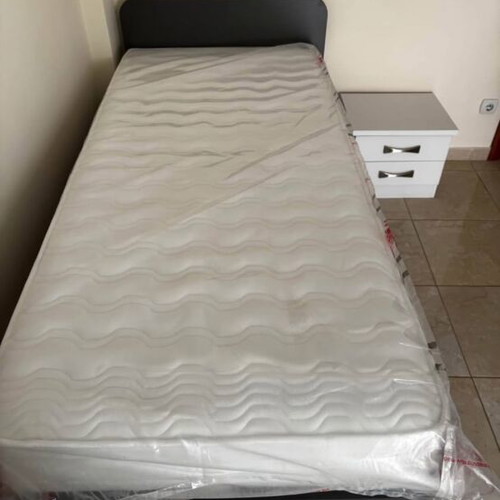 Single bed and mattress set Mediastrom, unused