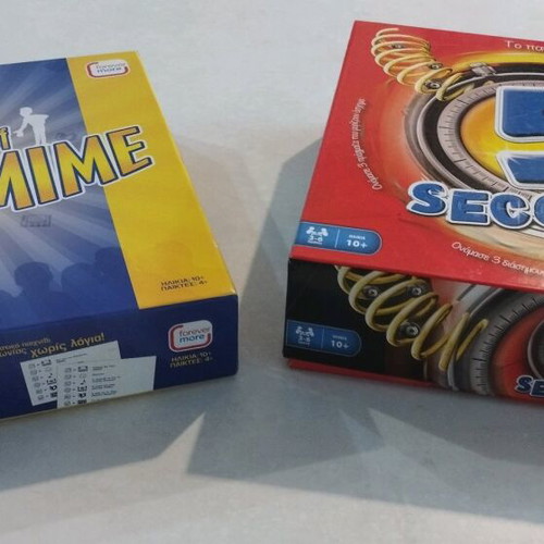 Party Pack with 5 Seconds, The Art of Pantomime and Wooden Mikado
