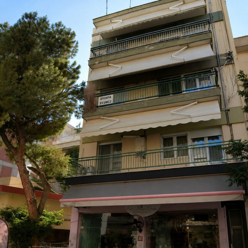 Apartment 125 m² in Thessaloniki Ampelokipoi, furnished with balcony and security door