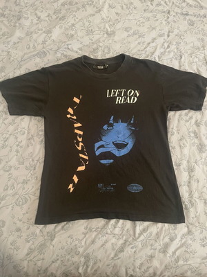 Trapstar Left on Read 2.0 T-shirt used, size M, black