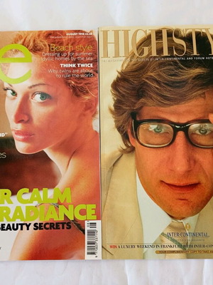 She and Highstyle magazines used, 1998, English